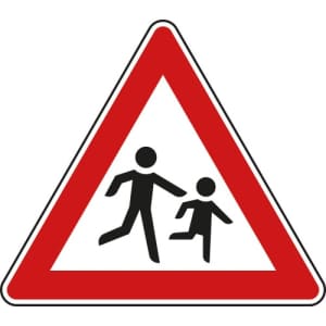 VZ 136-20 Verkehrsschild Achtung Kinder - VZ 136-20