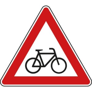 VZ 138-20 VZ 138-20 | StVO-Verkehrsschild Radverkehr (links)