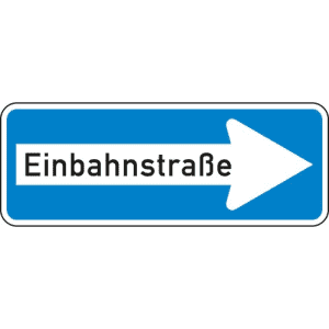 VZ 220-20 VZ 220-20 Schild Einbahnstaße rechts