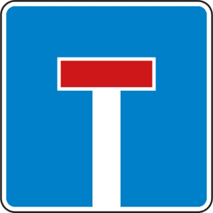 VZ 357 Sackgassenschild VZ 357 | Verkehrsschild Sackgasse