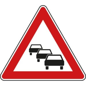 VZ 124 VZ 124 | Verkehrsschild Stau