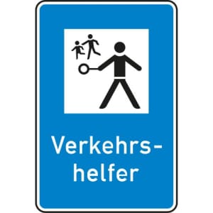 VZ 356 VZ 356 - Verkehrsschild Verkehrshelfer