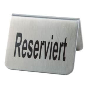 Tischaufsteller - Reserviert (2 Stück)