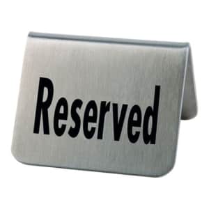 Tischaufsteller - Reserved (2 Stück)