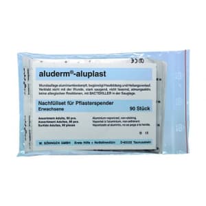 Nachfüllset für aluderm-aluplast Pflasterspender - komplett