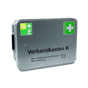 Feuerwehr-Verbandkasten K Typ 4 - Aluminium