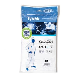 Tyvek Classic Schutzoverall Kat. III, Typ 5+6