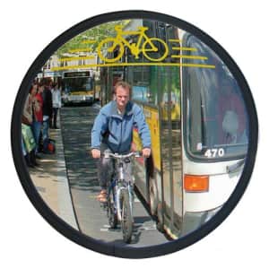 Verkehrsspiegel für Radfahrer CYCLOMIR - Überprüfung von 2 Richtungen
