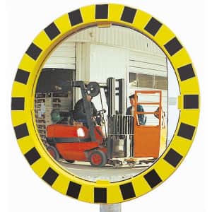 Industriespiegel gelb/schwarz - Überprüfung von 2 Richtungen