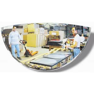 Rückspiegel am hinteren Teil des Gabelstaplers 180 - Überprüfung von 3 Richtungen