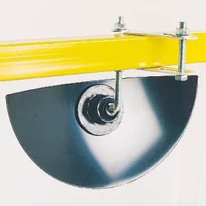 Rückspiegel am hinteren Teil des Gabelstaplers 180 - Überprüfung von 3 Richtungen