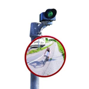 Verkehrsspiegel für Radfahrer TRIXI - Überprüfung von 2 Richtungen
