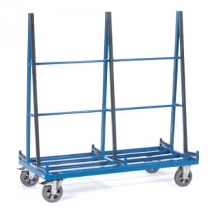 Glaswagen / Plattenwagen - beidseitige Anlage - Tragkraft 1200 kg