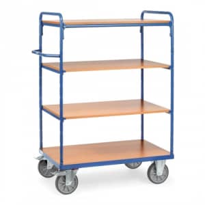Etagenwagen mit 4 Böden - Tragkraft 500 / 600 kg