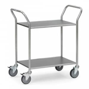 Servierwagen mit 2 Böden - Tragkraft 100 kg