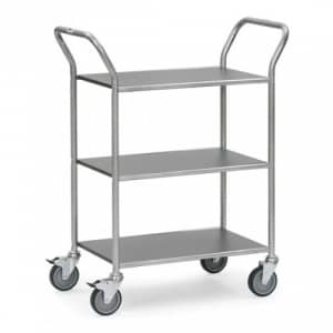 Servierwagen mit 3 Böden - Tragkraft 150 kg