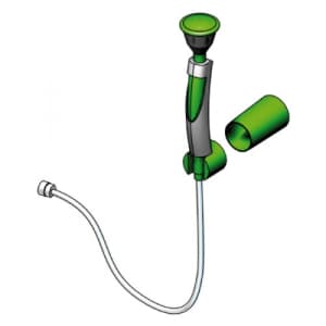 Augendusche mit einem Brausekopf (Wand-/Tischmontage)