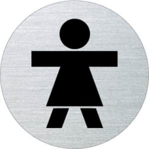 Piktogramm - Damen (rund, Motiv 4)