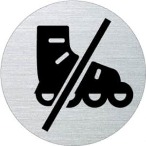 Piktogramm - Inline Skates verboten (rund, ohne Rand)