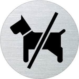 Piktogramm - Hunde verboten (rund)