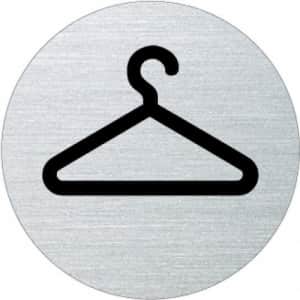 Piktogramm - Garderobe Motiv 1 (rund)