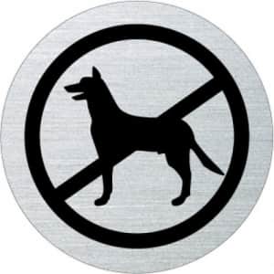Piktogramm - Hunde verboten (Motiv Schäferhund)