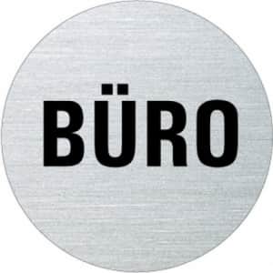 Textschild - Büro (rund) Typ 1