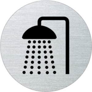 Piktogramm - Dusche (rund) Motiv 2