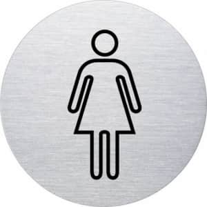 Piktogramm - Damen (rund, Motiv 2)