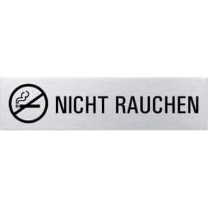 Piktogramm/Textschild - Nicht rauchen (Motiv 2)