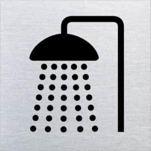 Piktogramm - Dusche (quadratisch) Motiv 2
