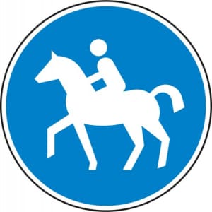 VZ 238 VZ 238 - Reitweg Verkehrsschild gemäß StVO