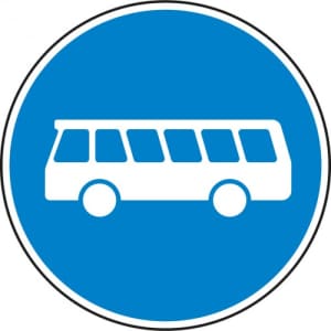 VZ 245 VZ 245 Bussonderfahrstreifen - Verkehrsschild