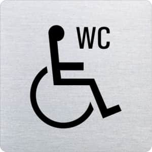 Piktogramm - WC behindertengerecht (ecken abgerundet)
