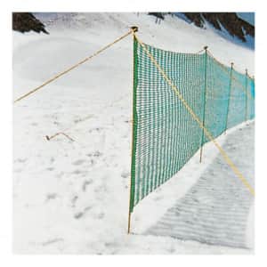 Schneefangzaun YETI mit eingewebten Polyesterstäben