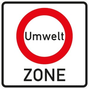 VZ 270.1 Verkehrsschild Umweltzone - Anfang - VZ 270.1