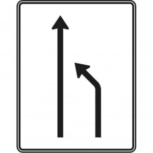 VZ 531-10 VZ 531-10 Verkehrsschild Einengungstafel