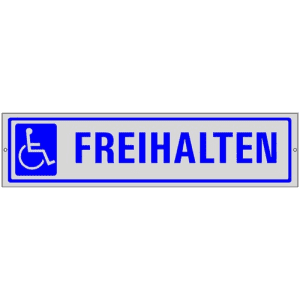 Edler Parkplatzreservierer Behindertenparkplatz freihalten Edler Parkplatzreservierer Behindertenparkplatz freihalten