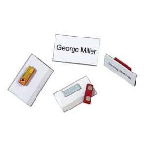 Namensschild mit Magnet, Durable (25er VPE)