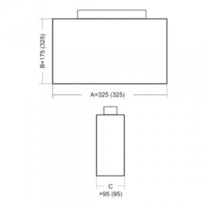 Notleuchte C-LUX PREMIUM LED (Deckenaufbau)