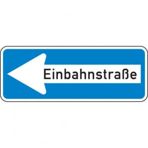 VZ 220-10 VZ 220-10 Einbahnstaße links | StVO-Verkehrsschild