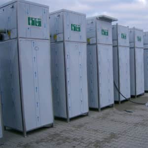 Tank Notdusche - 350 Liter
