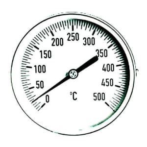 Wassertemperaturanzeige für Tank-Notduschen