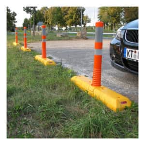 Leitschwelle mit großem Flexipfosten