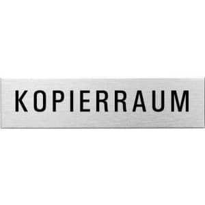 Textschild - Kopierraum (eckig)