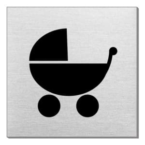 Piktogramm - Kinderwagen (quadratisch)