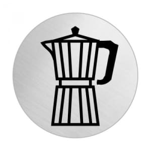 Piktogramm - Café (rund) Motiv 2