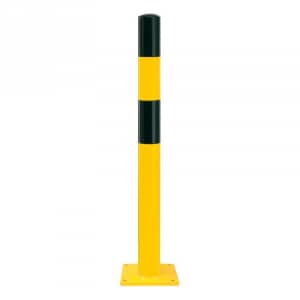 Rammschutz-Poller WACHTWERK X® S aus Stahl zum Aufdübeln