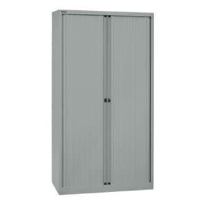 Rollladenschrank Bisley EURO - 4 Fachböden für 5 Ordnerhöhen, Breite 1000 mm