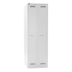 Garderobenschrank Bisley light - 2 Abteile